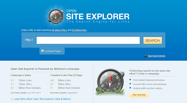 Open Site Explorer